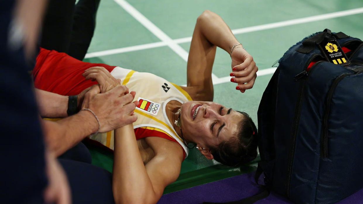 法国羽毛球队爆冷印尼羽毛球队，马琳爆发神勇